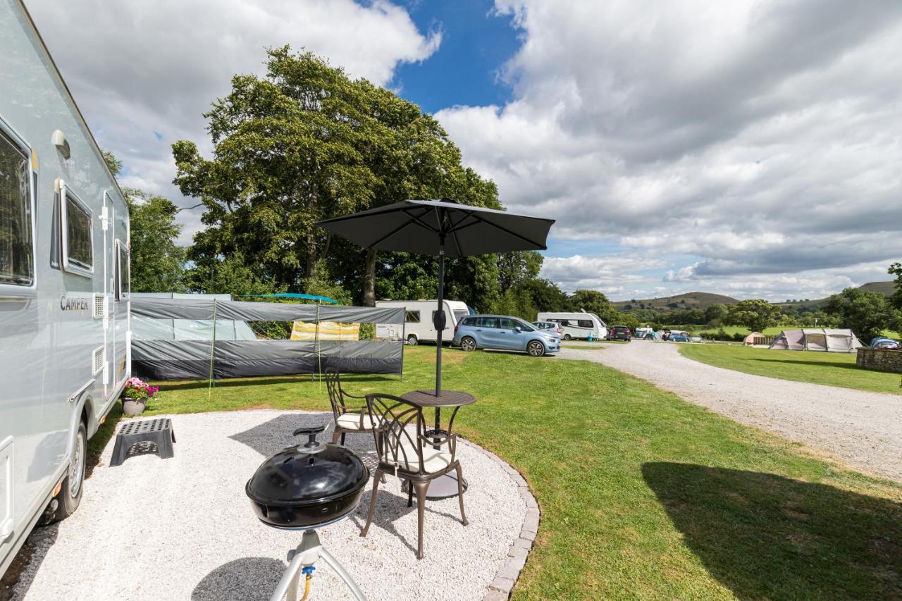 Cosy Caravan On Luxury Campsite Hulme End 외부 사진