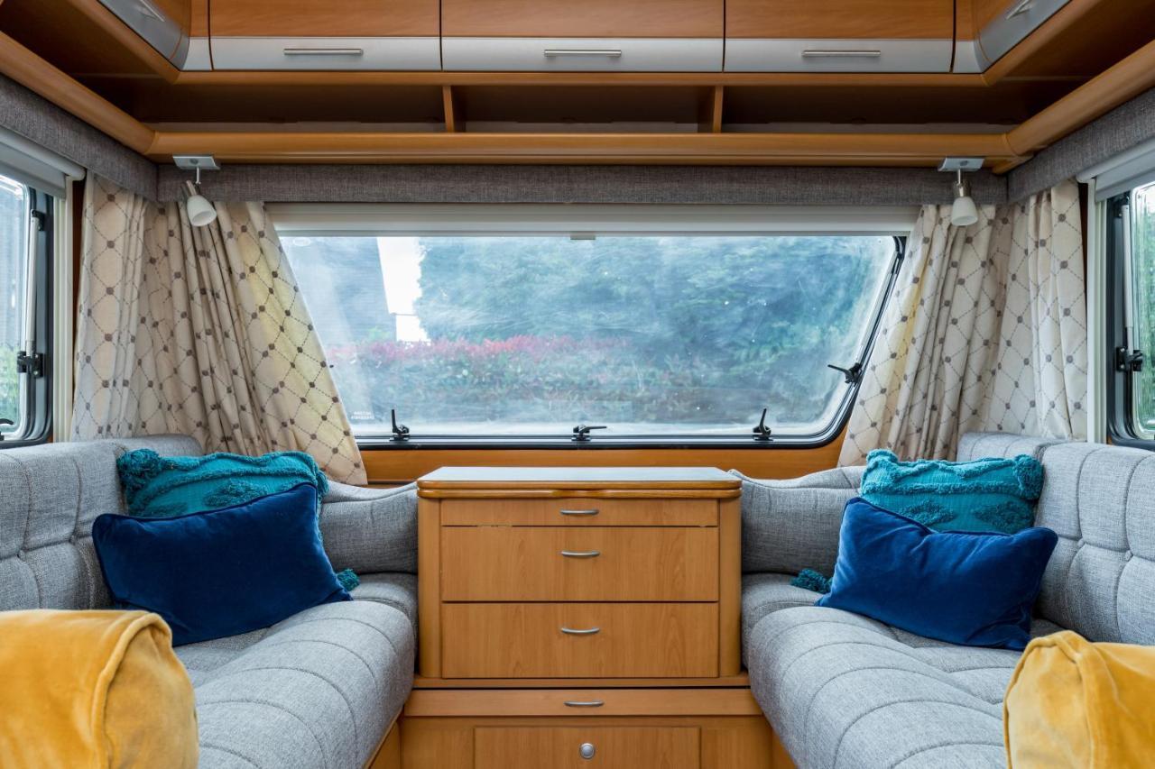 Cosy Caravan On Luxury Campsite Hulme End 외부 사진
