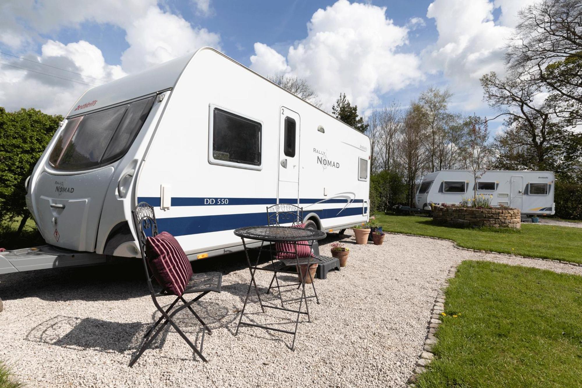 Cosy Caravan On Luxury Campsite Hulme End 외부 사진
